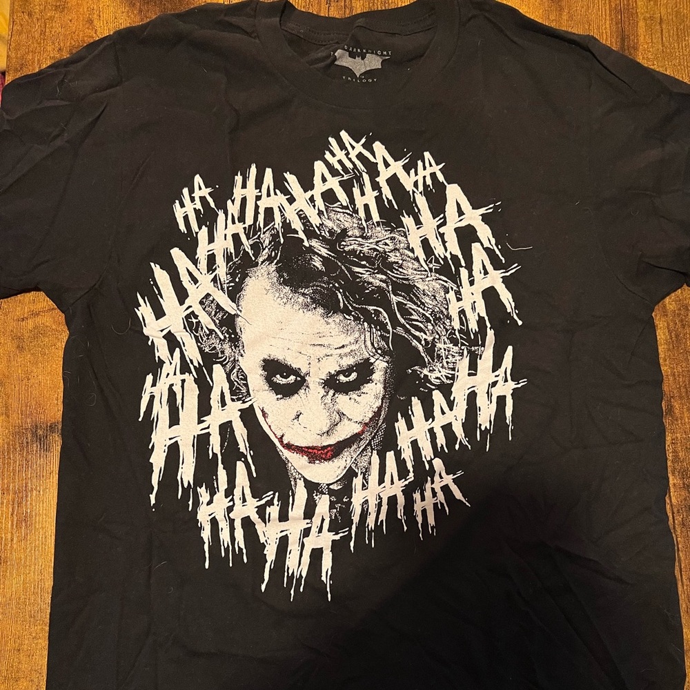 Dark Knight Trilogy Joker Tee, Never worn!